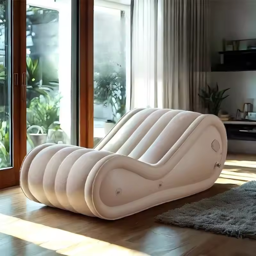 ™Avirra | כורסת ספה מתנפחת מתכווננת, ניידת לבית ולשימוש חיצוני