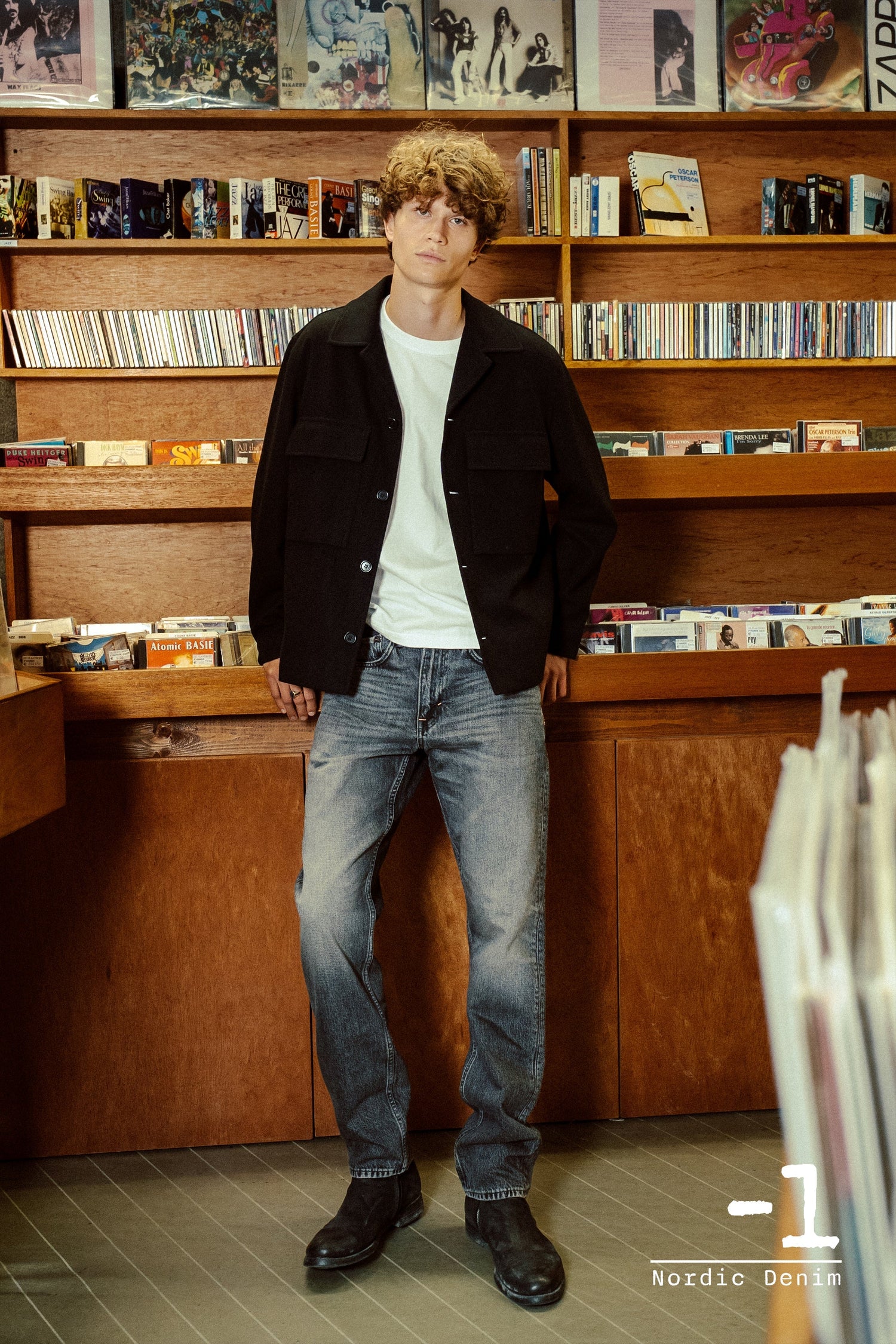 ג׳ינס ארוך לגברים Thunderstorm – Straight Leg