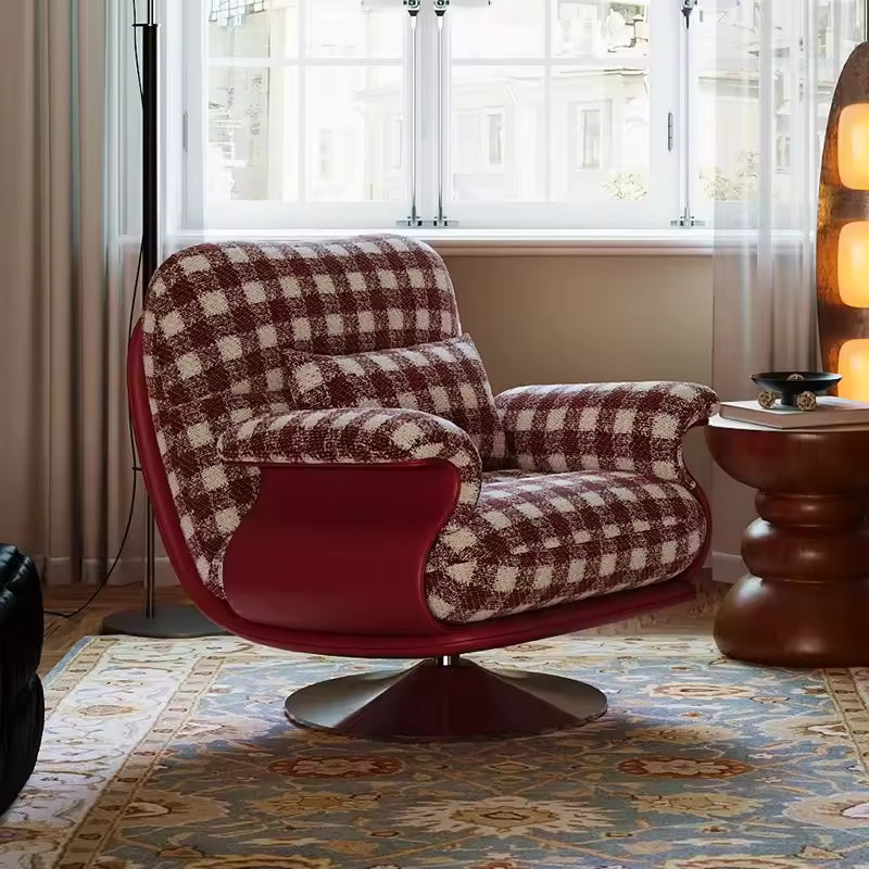 ™Frenzelle | כורסה מסתובבת וינטג’ למקומות קטנים, חדר שינה וסלון