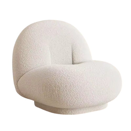 ™Cloudrel | כורסה עצלה מבד צמר כבש, כורסה יחידה נוחה לבית
